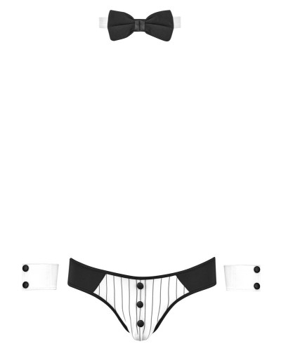 Ensemble Jock NESTOR SEXY Blanc  Couleur principale:Blanc
