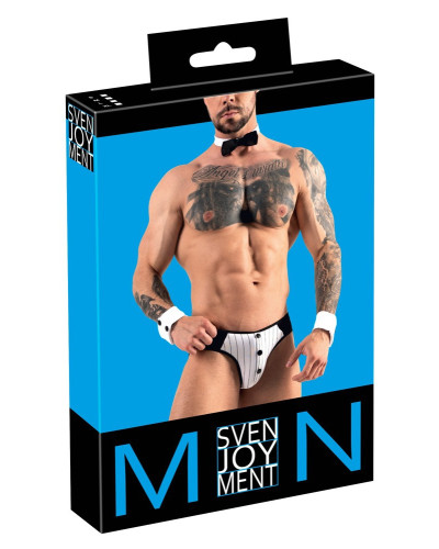 Ensemble Jock NESTOR SEXY Blanc  Couleur principale:Blanc