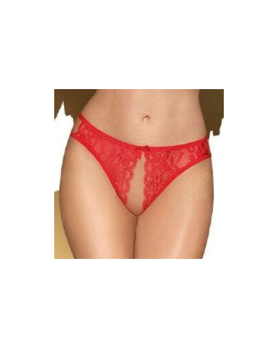 Culotte ouverte NAUGHTY VALENTINE Rouge  Couleur principale:Rouge