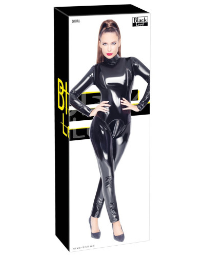 Combinaison Vinyl Overall Noire  Couleur principale:Noir