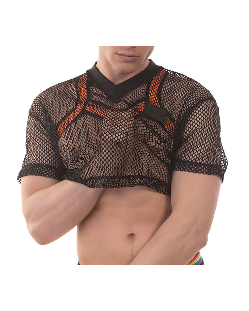 Crop Top Despino Noir  Couleur principale:Noir