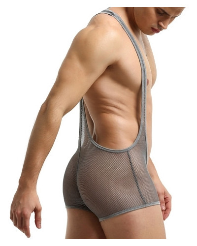 Singlet sexy Tocki Gris  Couleur principale:Gris