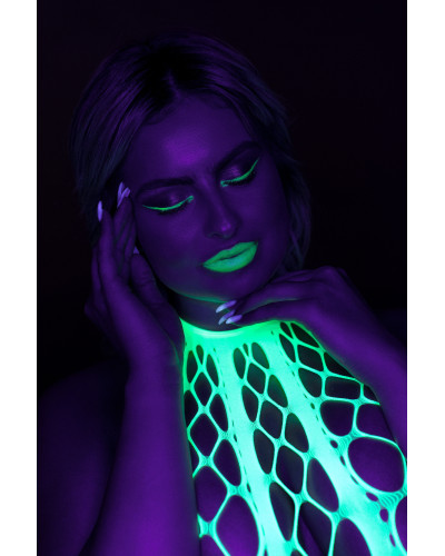 Combinaison Filet et Dos nu Vert Fluo  Couleur principale:Vert