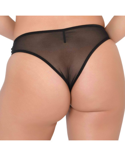 String Hiphugger Noir  Couleur principale:Noir