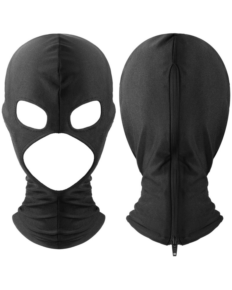 Cagoule avec zip Open n°3 Noire Taille:TU Taille Unique Couleur principale:Noir