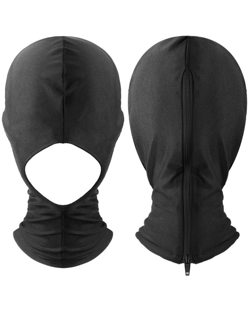 Cagoule avec zip Open n°1 Noire Taille:TU Taille Unique Couleur principale:Noir