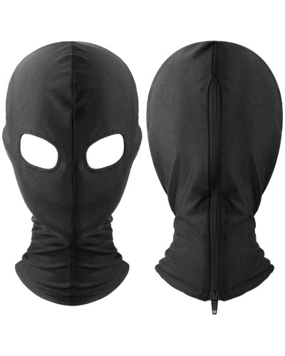 Cagoule avec zip Open n°2 Noire Taille:TU Taille Unique Couleur principale:Noir