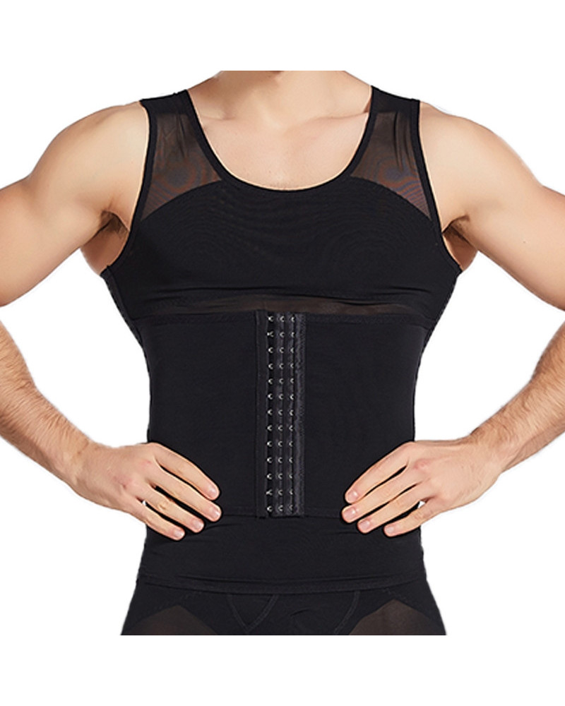Débardeur Gainant Mesh Tight Noir  Couleur principale:Noir