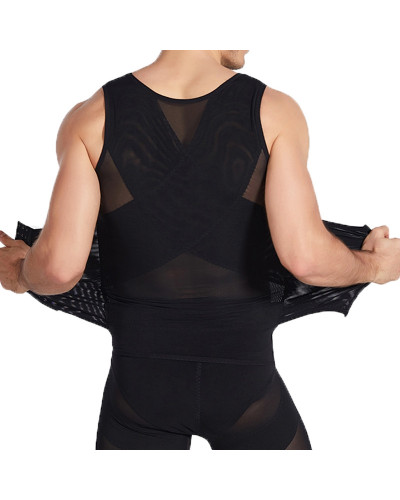 Débardeur Gainant Mesh Tight Noir  Couleur principale:Noir