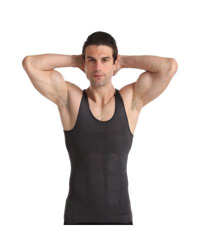 Débardeur gainant Shaper Slim Noir  Couleur principale:Noir