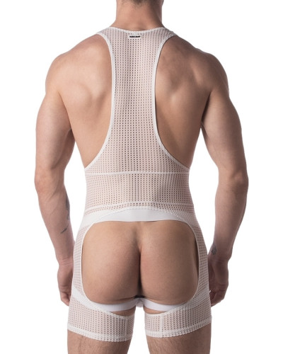 Singlet Backless Pan Blanc  Couleur principale:Blanc