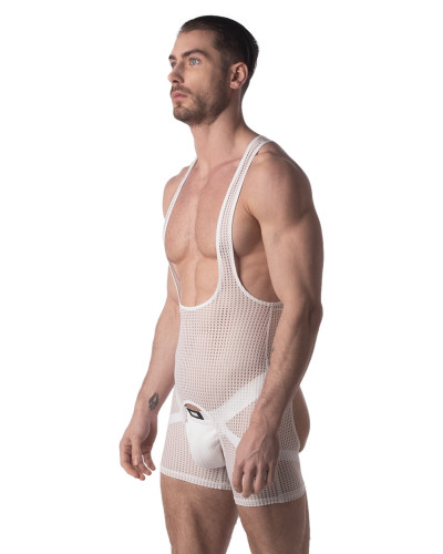 Singlet Backless Pan Blanc  Couleur principale:Blanc