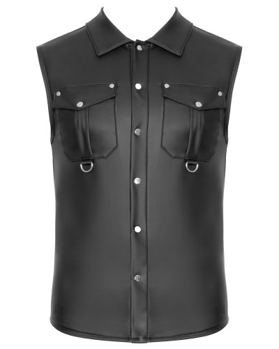 Chemise sans manches Lessio Noire  Couleur principale:Noir