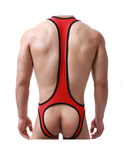 Body Jock Tolomos Rouge  Couleur principale:Rouge