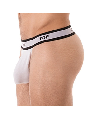 String Cache-sexe Top Blanc  Couleur principale:Blanc