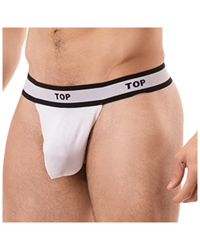 String Cache-sexe Top Blanc  Couleur principale:Blanc
