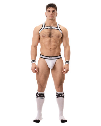 String Cache-sexe Top Blanc  Couleur principale:Blanc