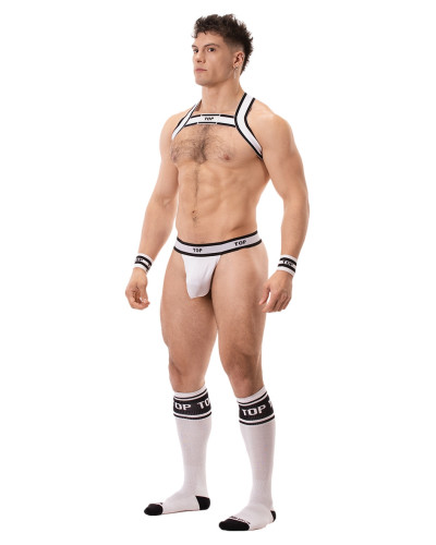 String Cache-sexe Top Blanc  Couleur principale:Blanc