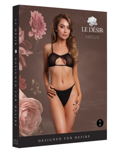 Soutien-Gorge Transparent Bravia Noir Taille:XS/XL Couleur principale:Noir