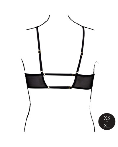 Soutien-Gorge Transparent Bravia Noir Taille:XS/XL Couleur principale:Noir