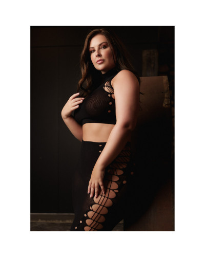 Ensemble 2 Pièces Grande Taille Kala Noir Taille:XL/4XL Couleur principale:Noir