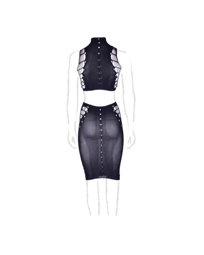 Ensemble 2 Pièces Grande Taille Kala Noir Taille:XL/4XL Couleur principale:Noir