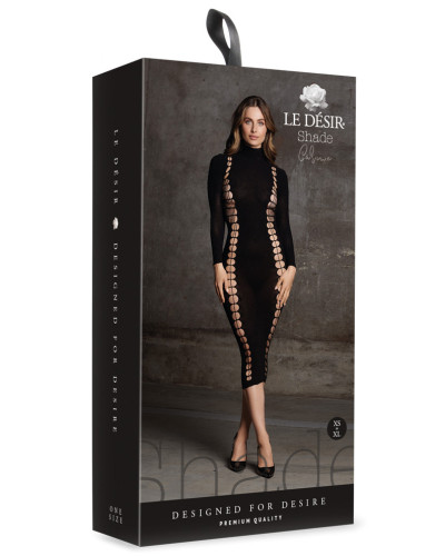 Robe Longue à Col Roulé CarmeNoir Taille:XS/XL Couleur principale:Noir