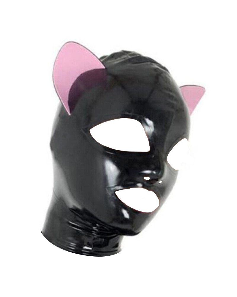 Cagoule cat Fetish Noire  Couleur principale:Noir