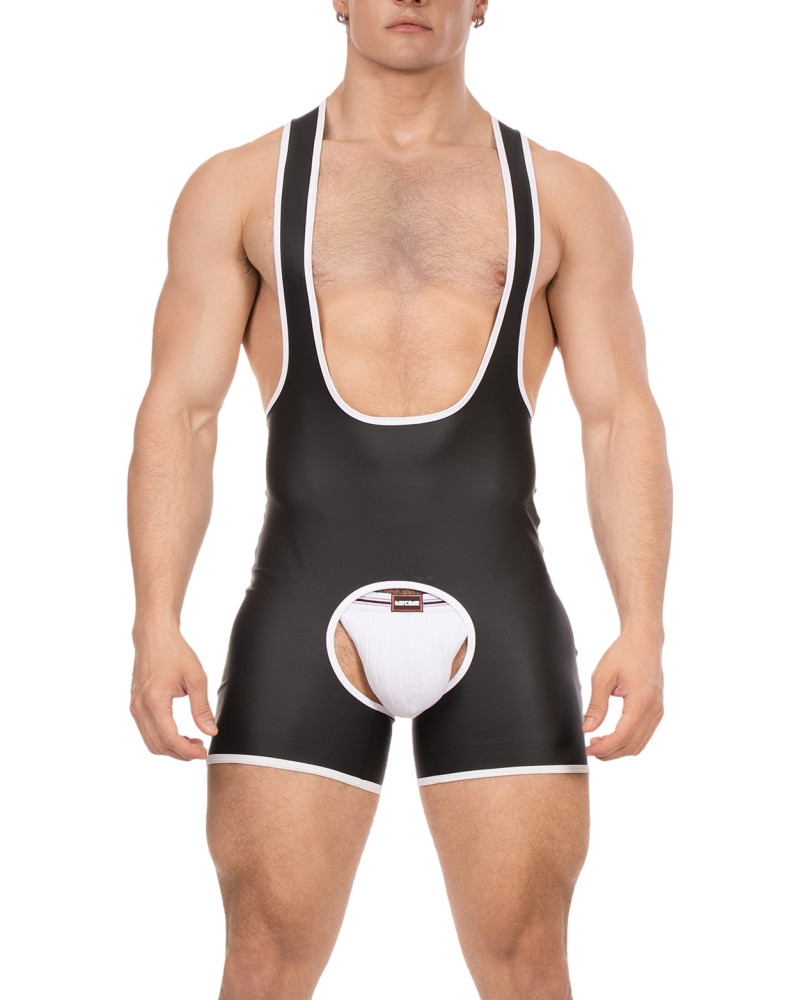 Body Kam Noir-Blanc  Couleur principale:Noir Couleur secondaire:Blanc