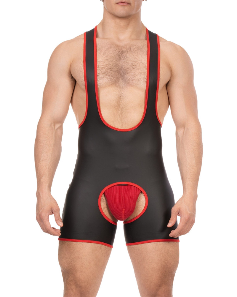 Body Kam Noir-Rouge  Couleur principale:Noir Couleur secondaire:Rouge