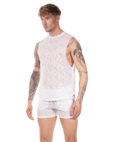 Débardeur Ezekiel Blanc  Couleur principale:Blanc