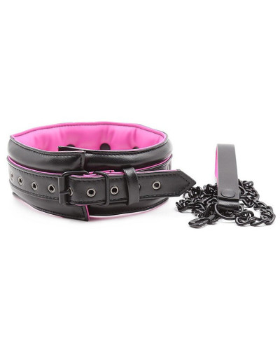 Collier Laisse Rose 