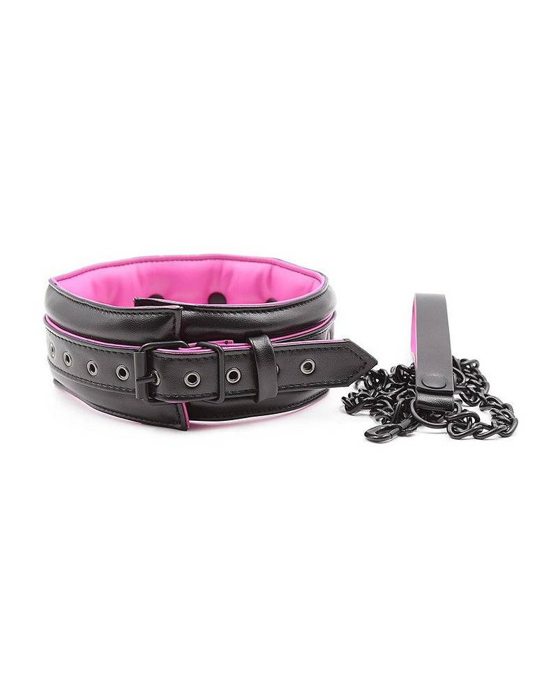 Collier Laisse Rose 