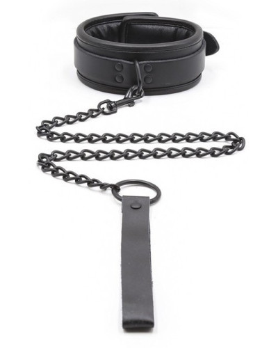 Collier Epais + Laisse 