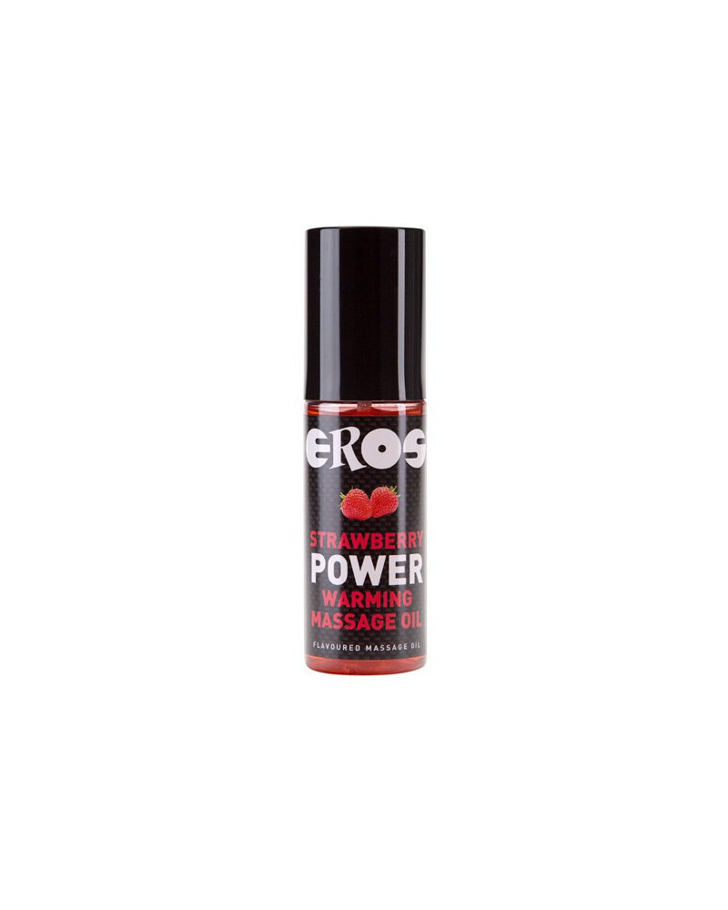 Gel de massage Warming Fraise 100mL 