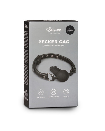 Baillon Pecker Gag en silicone 