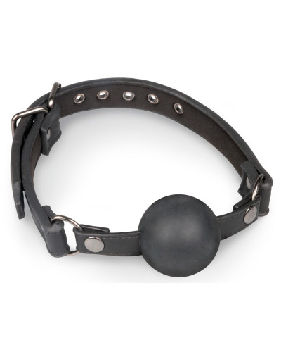 Baillon Boule en silicone Noir 