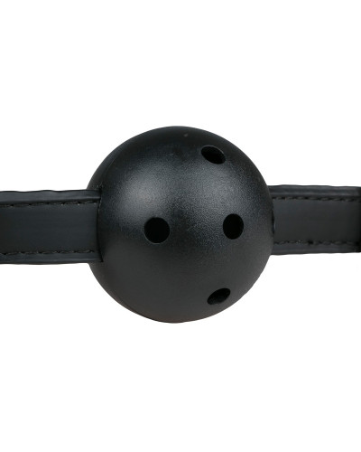 Baillon avec boule noire percée 