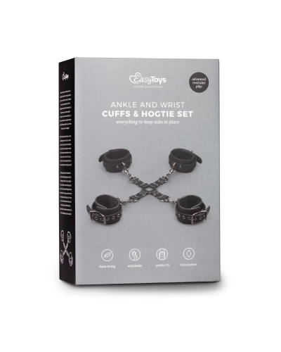 Kit de 4 menottes avec Croix 