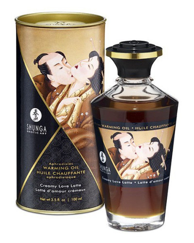Huile de massage Chauffante Aphrodisiaque - LAIT D'AMOUR 100 ml 