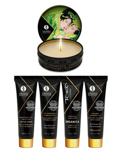 Coffret Ensemble Secret de Geisha - Thé vert exotique 
