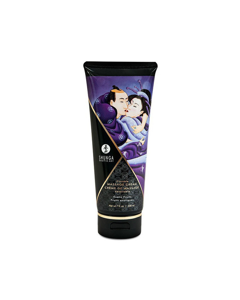 Crème de massage Comestible FRUITS EXOTIQUES - 200ml 