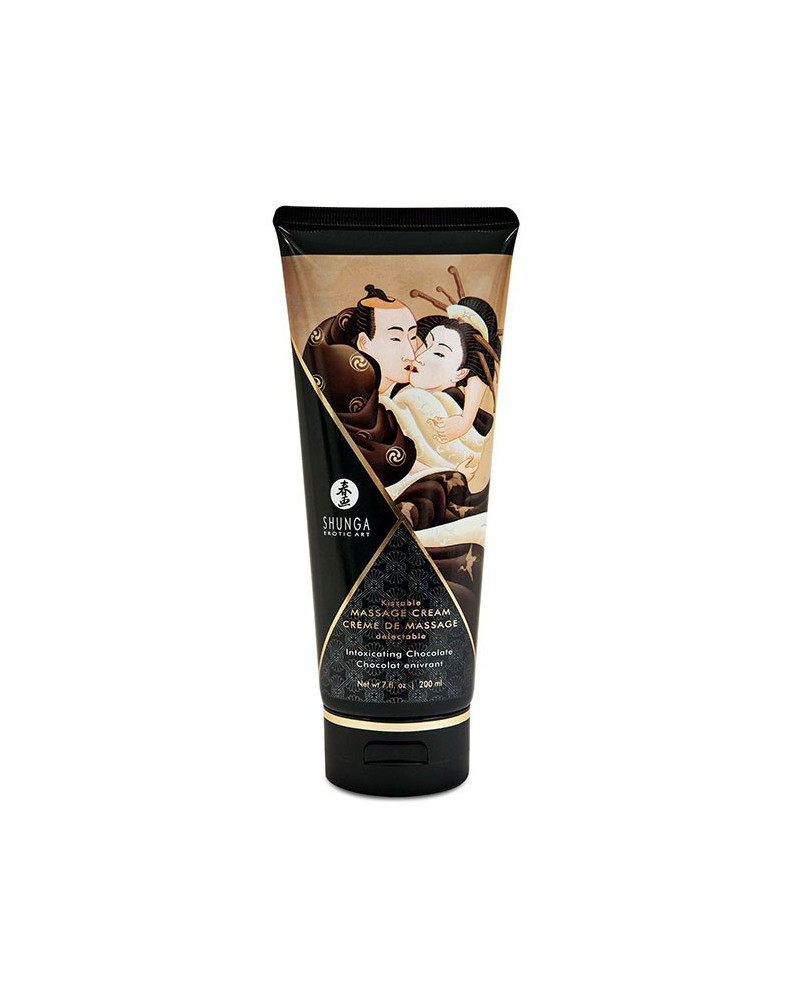 Crème de massage Comestible CHOCOLAT Enivrant - 200ml 