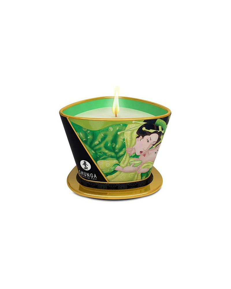 Chandelle de massage ZENITUDE Thé vert exotique 