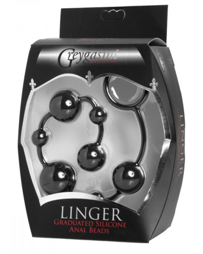 Chapelet anal Linger Silicone 28cm 