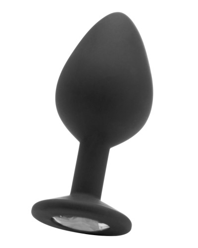 Plug diamond Large – 7 x 3.5 cm Noir 