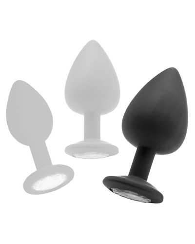 Plug Diamond Extra Large – 8 x 4.4 cm Noir 