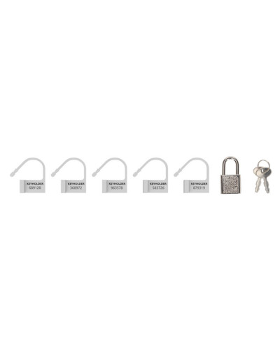 Lot de 5 LOCKS numérotés 