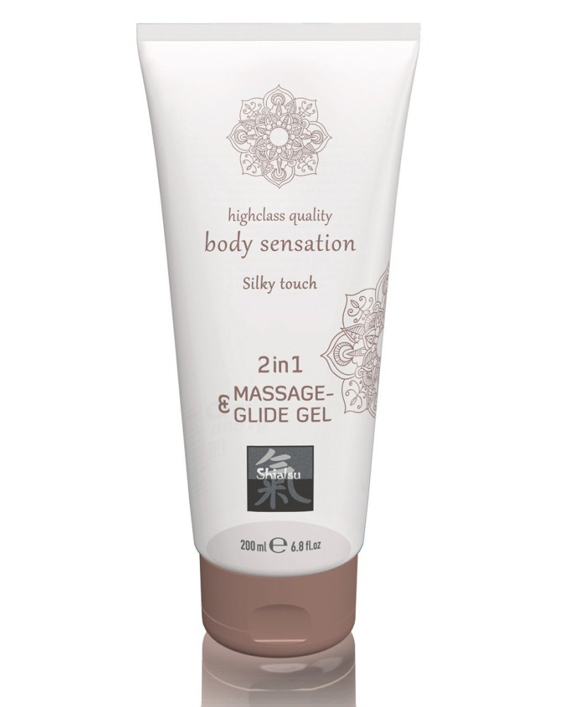 Lubrifiant et Gel pour Massage Silky Touch 200mL 