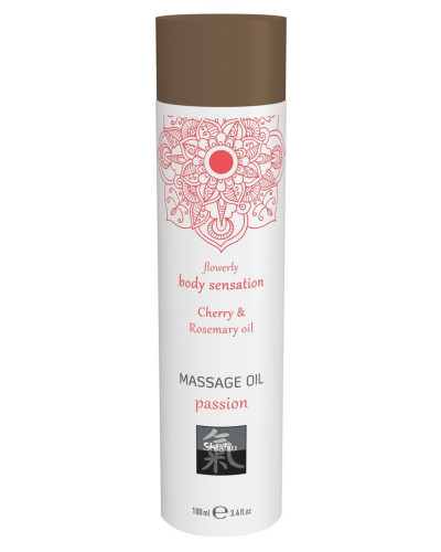 Huile de massage Passion Cerise & Romarin 100mL 
